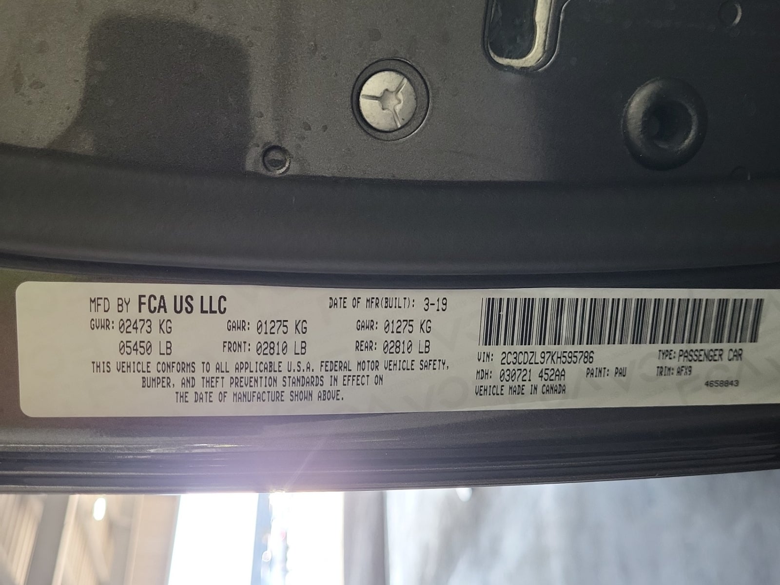 Vehicle Image 21 of 33 for 2019 Dodge Challenger